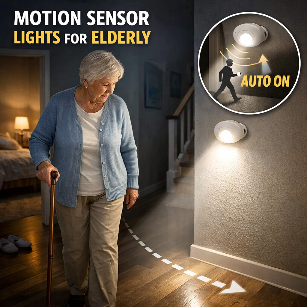 best motion sensor lights for elderly uk